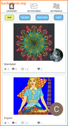 Colorish - free mandala coloring book for adults screenshot