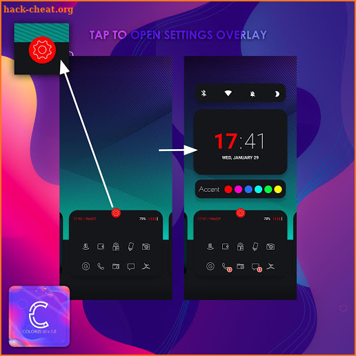 Colorize UI For KLWP Pro screenshot