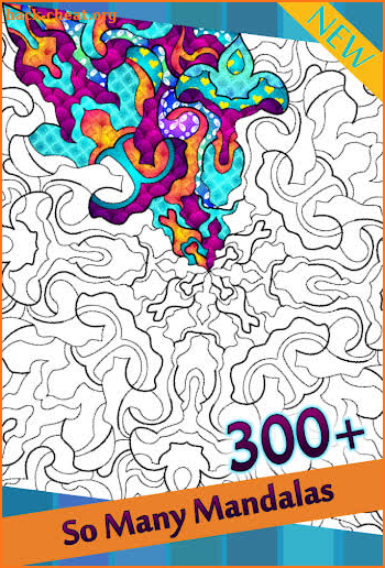 Colorju Prism Mandala Coloring Book screenshot