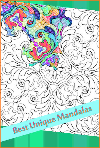 Colorju Prism Mandala Coloring Book screenshot