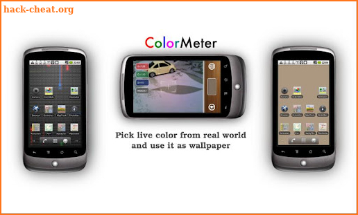 ColorMeter camera color picker screenshot