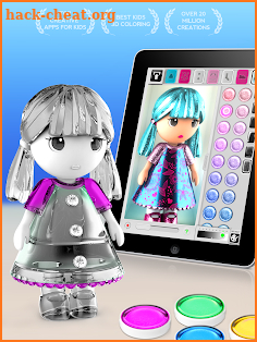 ColorMinis Kids - Color & Create real 3D art screenshot