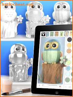 ColorMinis Kids - Color & Create real 3D art screenshot