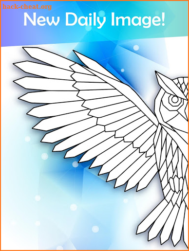 ColorPoly Premium - Poly art coloring pages HD screenshot
