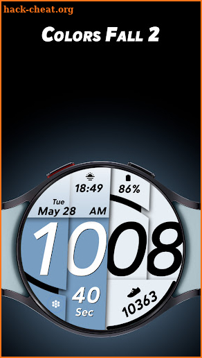 Colors Fall 2 - Watch face screenshot