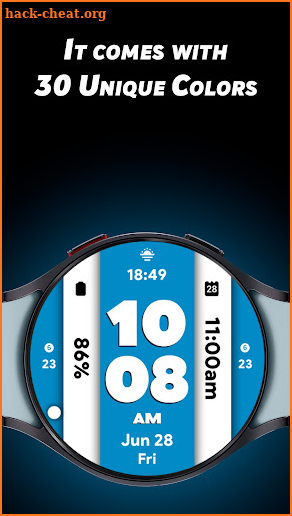 Colors Fall 4 - Watch face screenshot