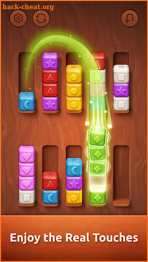 Colorwood Sort Puzzle Game screenshot