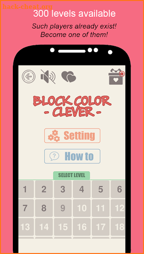 Colour Block Puzzle Yellow Games screenshot