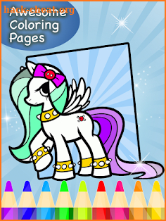 Colouring Book for Little Pony screenshot
