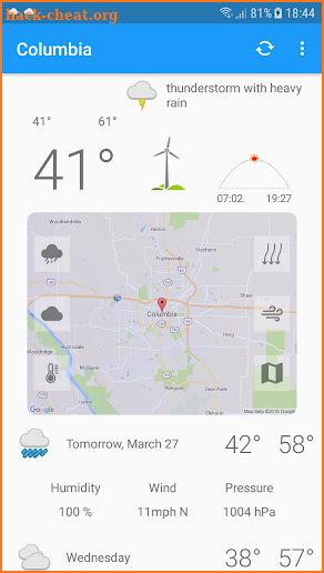 Columbia, MO - weather and more screenshot