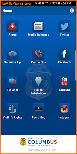 Columbus Police screenshot