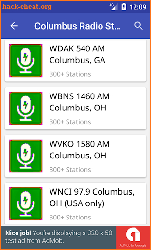 Columbus Radio Stations screenshot