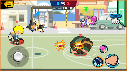 Combat Basketball screenshot