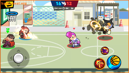 Combat Basketball screenshot
