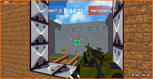 Combat Pixel Arena 3D Multiplayer screenshot