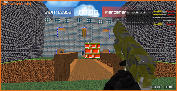 Combat Pixel Arena 3D Multiplayer screenshot