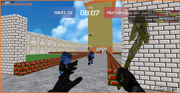Combat Pixel Arena 3D Multiplayer screenshot