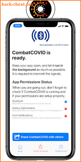 CombatCOVID PBC screenshot