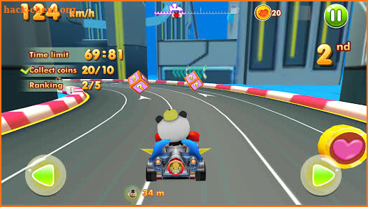 Combo Go Panda Kart Racing screenshot