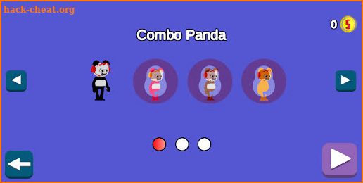 Combo Super Panda Adventure screenshot