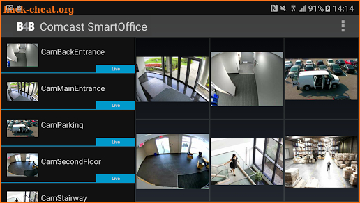 Comcast Business SmartOffice screenshot