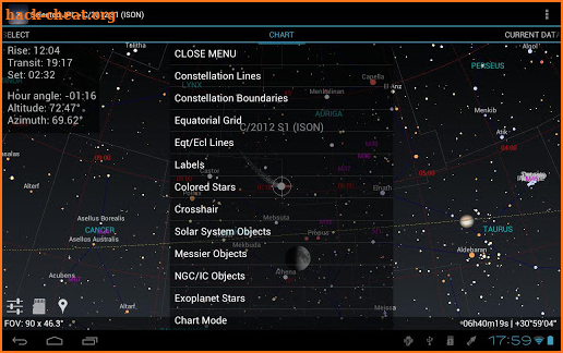 Comet Monitor screenshot