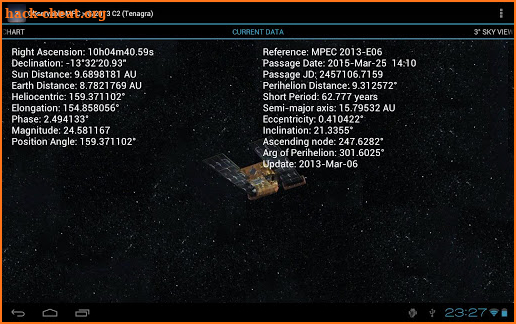 Comet Monitor screenshot