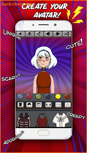 Comic Avatar Maker: Cartoon Avatar Creator screenshot