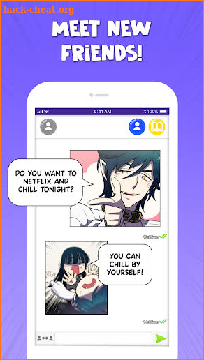 Comic Chat - Make Friends screenshot