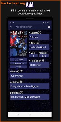 Comic Collector screenshot