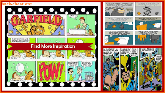 Comic Strips Examples screenshot