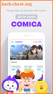 COMICA – Free Webtoon Comic screenshot