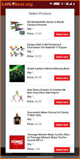 ComicHub Retailer Stock-take and Convention App screenshot