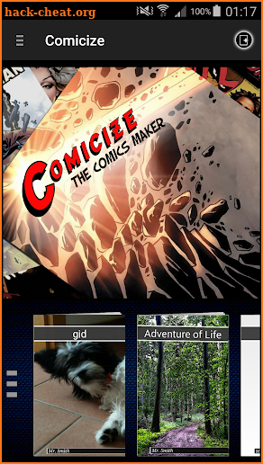 Comicize - the comics maker screenshot