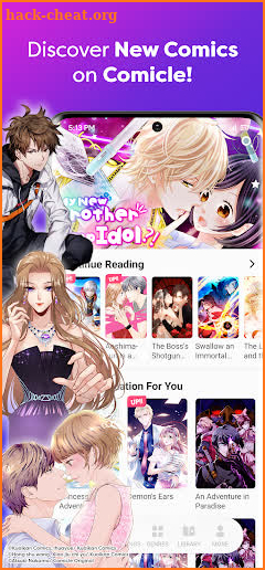 Comicle:Comics＆Manga-Comic App screenshot