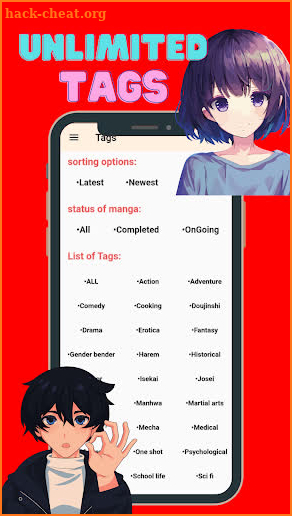 ComicToons Anime Manga Reader screenshot
