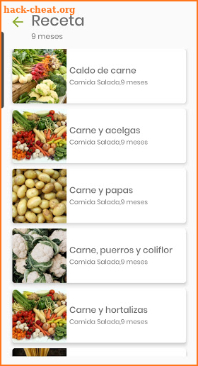 Comida de Bebé: más de 80 recetas saludables screenshot