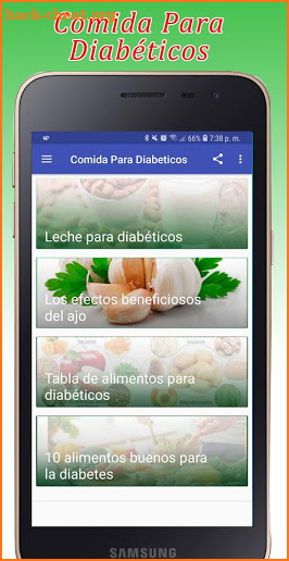 Comida Para Diabeticos screenshot