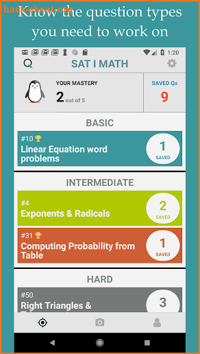 COMIQ - SAT Math Practice screenshot