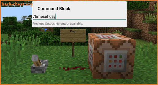 Command Blocks Mod McPE screenshot