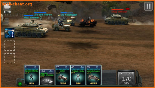 Commander Battle screenshot
