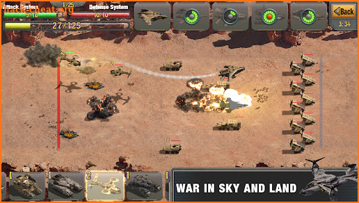 Commanders War: Modern Warfare screenshot