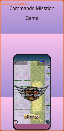 Commando Misstion Game screenshot