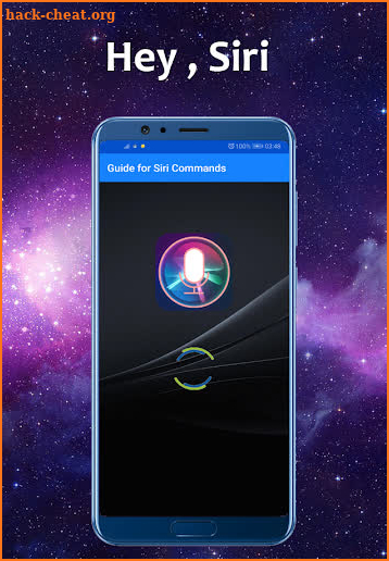 Commands and Guide For SIRI Virtual Assistant screenshot