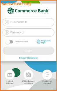 Commerce Bank for Android screenshot