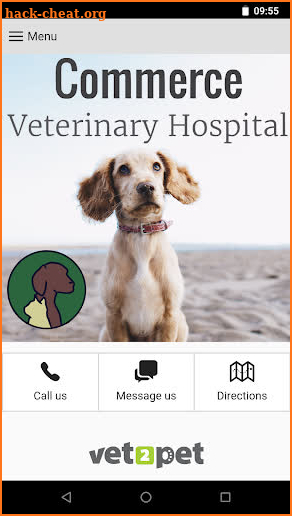 Commerce Vet Hosp screenshot