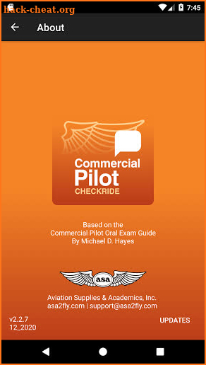 Commercial Pilot Checkride screenshot