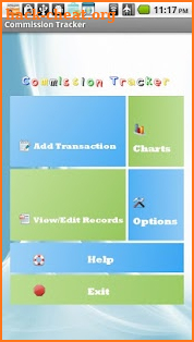 Commission Tracker screenshot