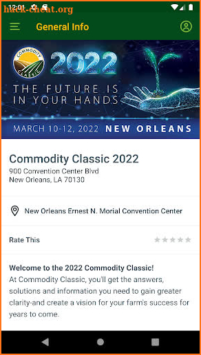 Commodity Classic 2022 screenshot