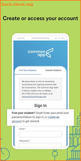 Common App screenshot